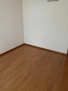 残置物(ベッド)撤去後